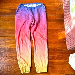 Rainbow Ombre Sweatpants